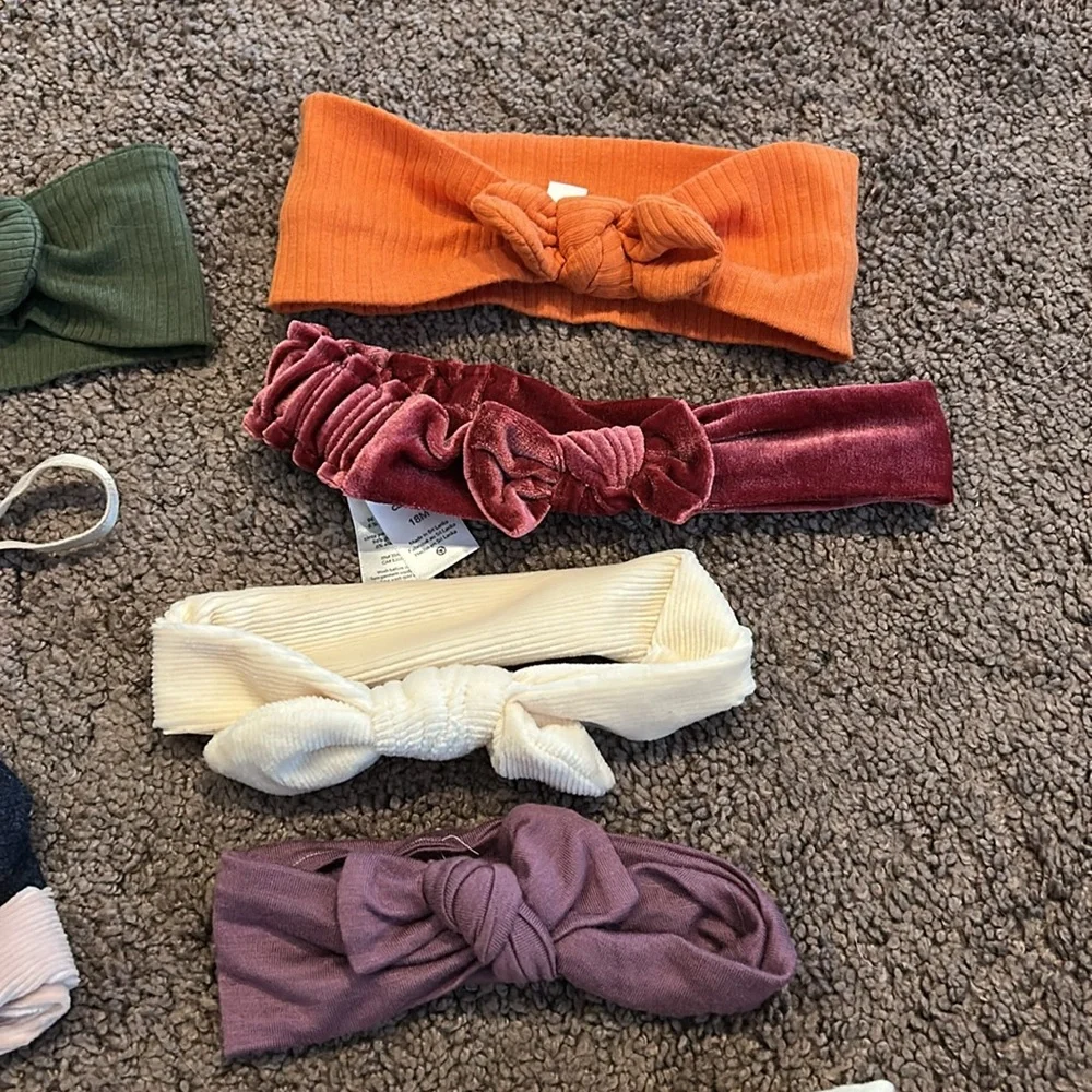 Babygirl bow headband bundle of 14!